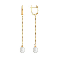 серьги (Au 585) 792070, изображение 1