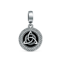 Подвеска серебряная с агатом, изображение 1