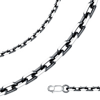 цепь (Ag 925) ЯГВ150-Ч, изображение 1