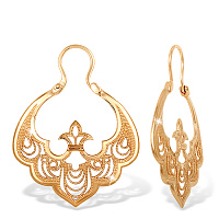 Серьги (Золото 585К) С1004115, изображение 1