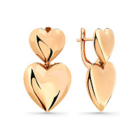 Серьги золотые, изображение 1