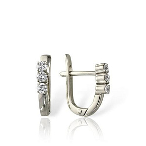 серьги (Au 585) 02-0013