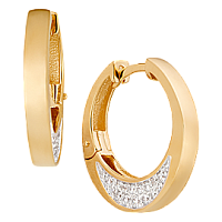 серьги (Au 585) 23018, изображение 1