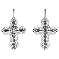 крест (Ag 925) 13-001685-115000, изображение 1