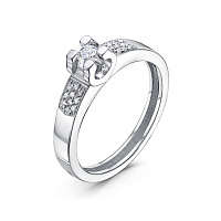 БР110031 Б кольцо (Au 585), изображение 1