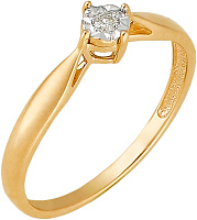 кольцо (Au 585) К24415, изображение 1