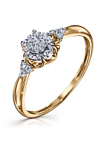 кольцо (Au 585) К133-3564, изображение 1