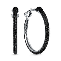 серьги (Ag 925) E9604_SR_SP_WG, изображение 1