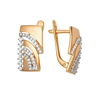 серьги (Au 585) 30031600, изображение 1