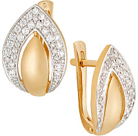 серьги (Au 585) 22934, изображение 1