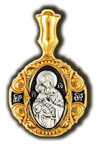 Подвеска (Ag 925, Au 999) 8127КЛ-4ф