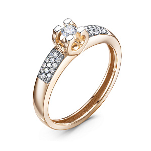 кольцо (Au 585) БР110020