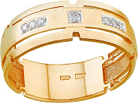 кольцо (Au 585) К16115 , изображение 1