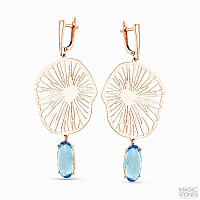 серьги (Au 585) 02-3-005-4200-010, изображение 1