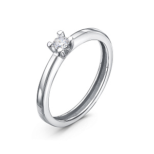 БР110030 Б кольцо (Au 585)