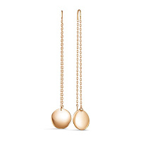 серьги (Au 585) 221959, изображение 1