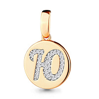 подвеска (Au 585) 24032А, изображение 1