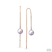 серьги (Au 585) 02-2-777-5500-010, изображение 1