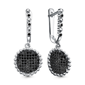 серьги (Ag 925) SE3315B_SR_SP_WG