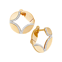 серьги (Au 585) 22792, изображение 1