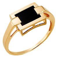 кольцо (Au 585) К24346, изображение 1