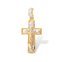 Крест (Золото 585К) П1509452, изображение 1