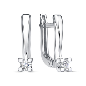 БР120006 Б серьги (Au 585)