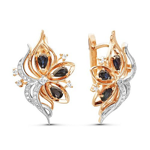 серьги (Au 585) 02-1404-2