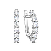 серьги (Ag 925) 11-0548р, изображение 1