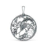 подвеска (Ag 925) П-0307о, изображение 1