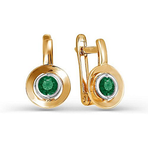 серьги (Au 585) 123830