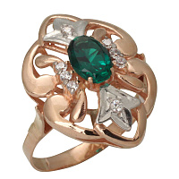 104205 кор Кольцо (Au 585), изображение 1