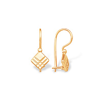 Серьги (Золото 585К) С10017529, изображение 1