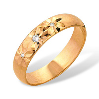 Кольцо (Золото 585К) К1120330, изображение 1