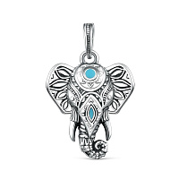 Подвеска серебряная, изображение 1