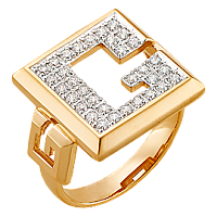 кольцо (Au 585) К22981, изображение 1