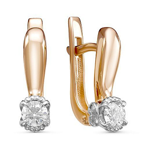 серьги (Au 585) 02-1335