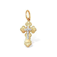 Крест (Золото 585К) П1804329, изображение 1