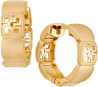 серьги (Au 585) 23435, изображение 1