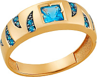 кольцо (Au 585) К19368, изображение 1