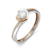 кольцо (Au 585) 1-105-762, изображение 1