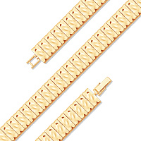 Браслет (Золото 585К) Б10019222, изображение 1