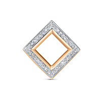 Подвеска золотая с бриллиантами, изображение 1