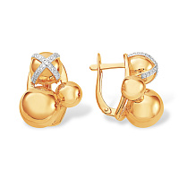 Серьги (Золото 585К) С13214277, изображение 1