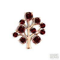 брошь (Au 585) 07-1-059-0300-010, изображение 1