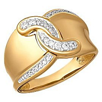 кольцо (Au 585) К19842, изображение 1