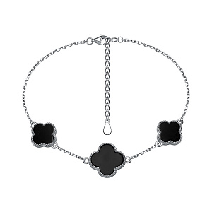 браслет (Ag 925) RO_006_BT_OX_WG