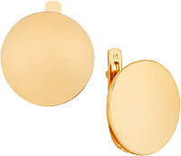 серьги (Au 585) 18192, изображение 1