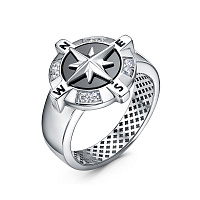 кольцо (Ag 925) с040013, изображение 1