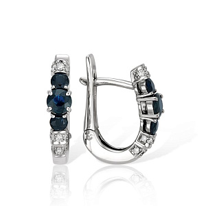 серьги (Au 585) 02-1155-2